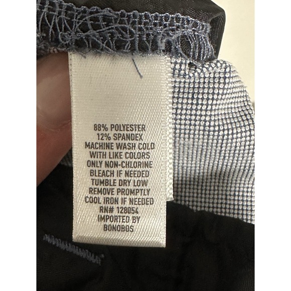 Bonobos, Men's Chinos Cotton 7" Inseam Athletic Fit Chino Shorts, Blue, Size 31 - Picture 6 of 8